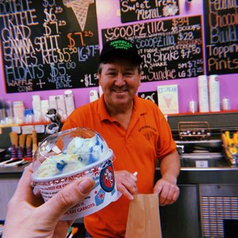 Sprinkles Ice Cream Shoppe - Dennis, the owner came out to say hello! - Ice Cream & Frozen Yogurt Near Me - Schaumburg, Illinois Sprinkles Ice Cream Shoppe - Dennis, the owner came out to say hello! - Ice Cream & Frozen Yogurt Near Me - Schaumburg, Illinois