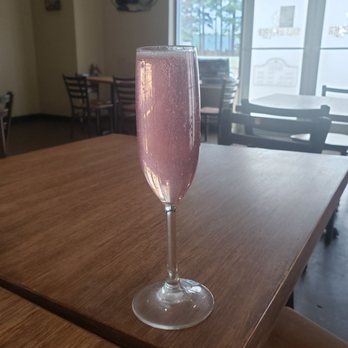 Salt & Pepper Cafe - Cranberry Mango Mimosa - American Near Me - Acworth, Georgia