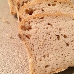 Bread SRSLY - Sliced after a day in the fridge.