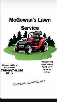 Mcgowan’s Lawn Service Logo