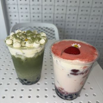 Cassetta - Marshmallow Matcha and Strawberry Milk - Coffee & Tea Near Me - Beverly Hills, California Cassetta - Marshmallow Matcha and Strawberry Milk - Coffee & Tea Near Me - Beverly Hills, California