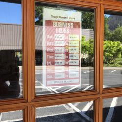 Skagit General Store - Winter Hours