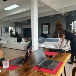 Wine Country Mobile Spa - Set up for the massages in our Airbnb
