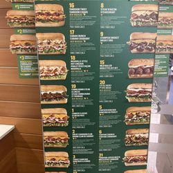 Subway - Wow so many options!