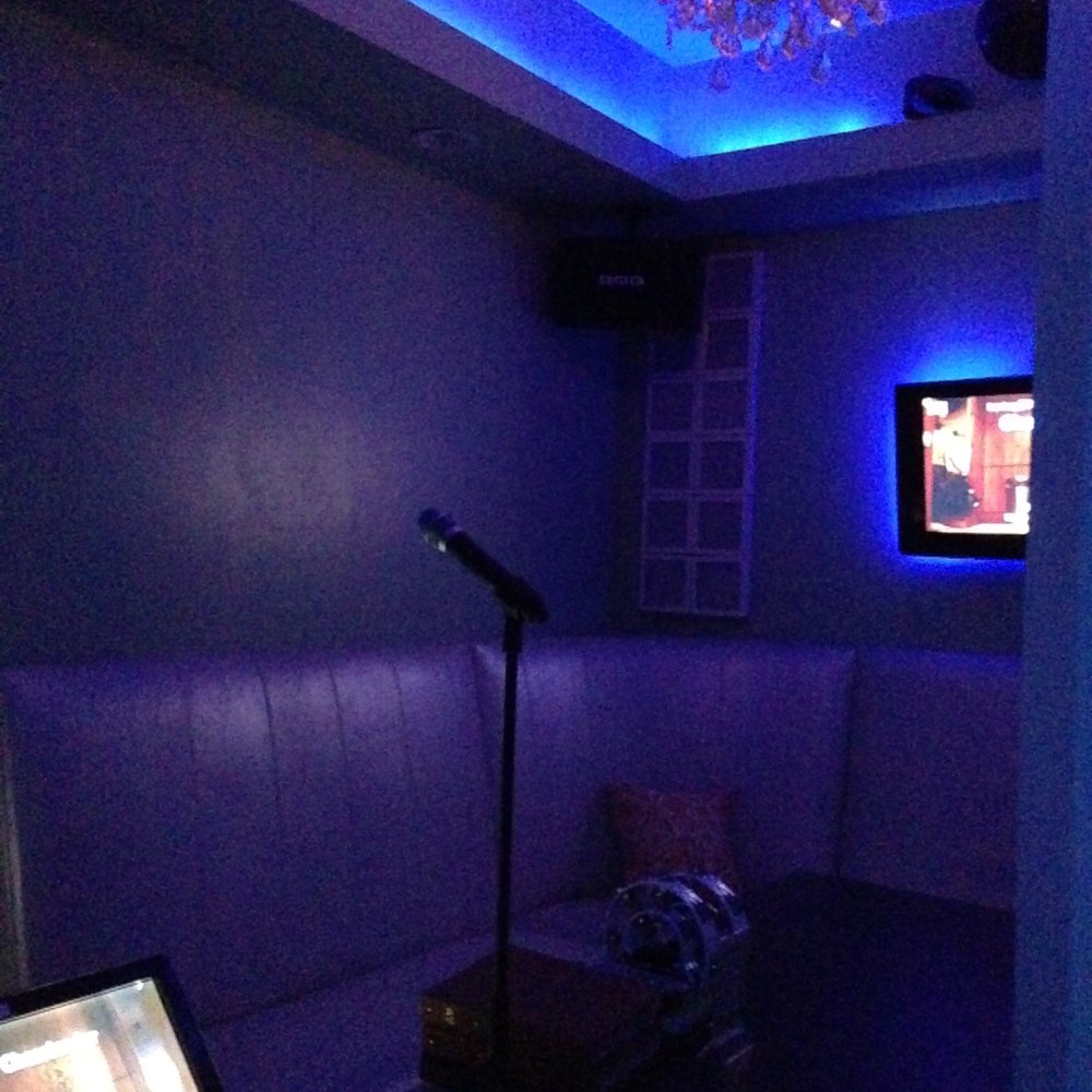 Shout Karaoke - A peek into one of their VIP rooms - Karaoke Near Me - Tustin, California Shout Karaoke - A peek into one of their VIP rooms - Karaoke Near Me - Tustin, California