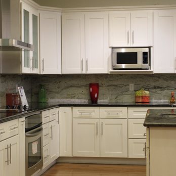 White Canadian Maple Kitchen Cabinet Yelp