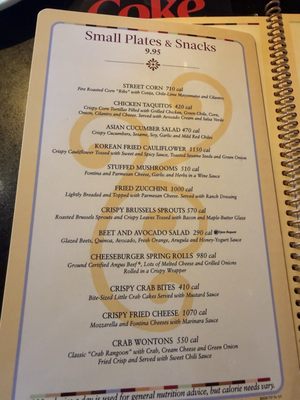 Menu photo 2 The Cheesecake Factory Peoria, AZ Menu photo 2 The Cheesecake Factory Peoria, AZ