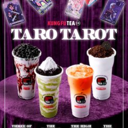 Kung Fu Tea - Taro Tarot & The Boba Oracles, our newest limited time Halloween series!