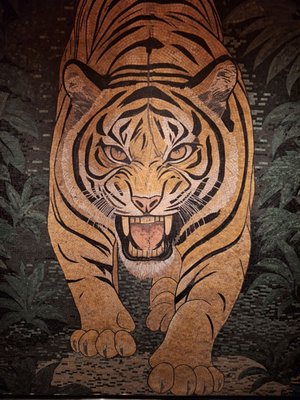 Crying Tiger by null