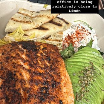 Limone Mediterranean - Salmon Plate - Mediterranean Near Me - Torrance, California Limone Mediterranean - Salmon Plate - Mediterranean Near Me - Torrance, California