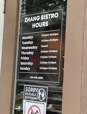 Menu photo 3 Zhang Bistro New Orleans, LA Menu photo 3 Zhang Bistro New Orleans, LA