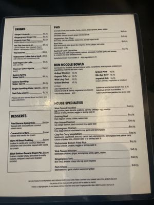Menu photo 4 Gingergrass Los Angeles, CA
