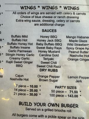 Menu photo 1 AJ's Oasis Cafe Meriden, CT