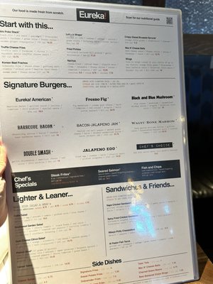 Menu photo 2 Eureka! Las Vegas, NV Menu photo 2 Eureka! Las Vegas, NV