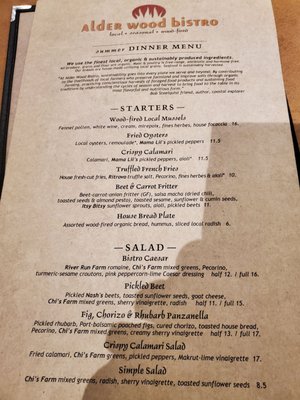 Menu photo 2 Alder Wood Bistro Sequim, WA