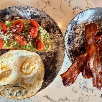 Craft - Avocado Toast, fried egg, bacon - Wine Bars Near Me - Milwaukee, Wisconsin