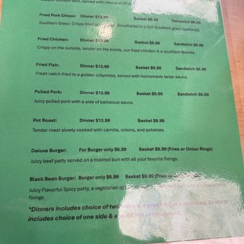The Food Peddler - Menu - Soul Food Near Me - New Albany, Indiana