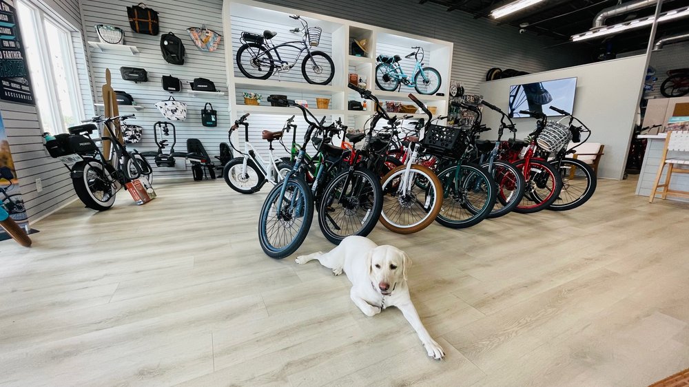 Pedego Electric Bikes New Smyrna Beach Logo