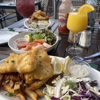 Float 30 - 2 piece fish and chips, and prawns. - Fish & Chips Near Me - Port Moody, British Columbia