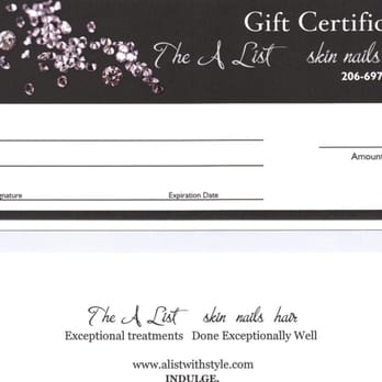 The A List - These are the best faster gift available guranteed with to get a smile! - Skin Care Near Me - Pacific, Washington