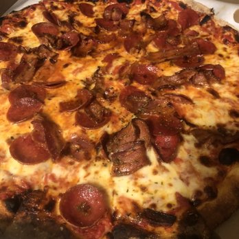 Brick Oven On Main - Pepperoni and bacon - Pizza Near Me - Bridgeport, Connecticut