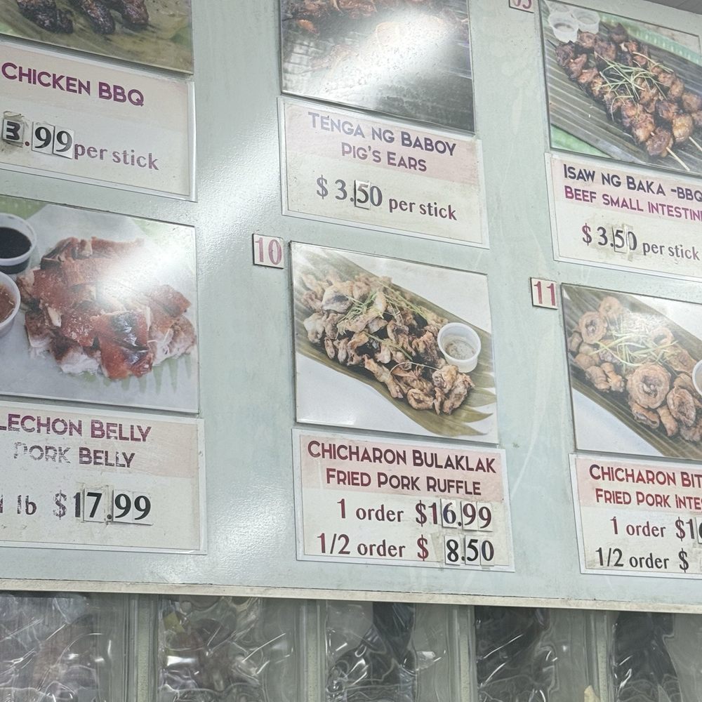 Menu Menu