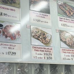Menu Menu