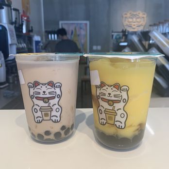 Spring Tea - Cute cats on the cups - Bubble Tea Near Me - Orlando, Florida Spring Tea - Cute cats on the cups - Bubble Tea Near Me - Orlando, Florida