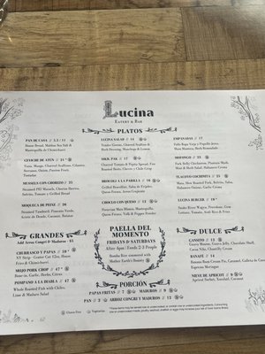 Menu photo 3 Lucina Eatery & Bar Denver, CO