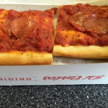 DiCarlo's Pizza - Cheese-less DiCarlos pizza! - Pizza Near Me - Wheeling, West Virginia