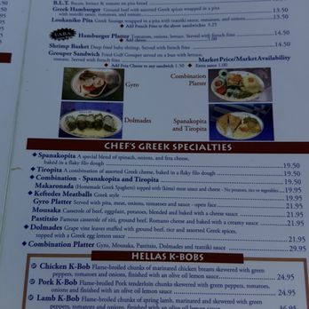 Hellas Restaurant - Menu - Bakeries Near Me - Tarpon Springs, Florida Hellas Restaurant - Menu - Bakeries Near Me - Tarpon Springs, Florida