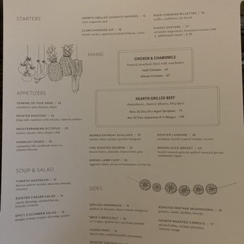 Roister - Menu - New American Near Me - Chicago, Illinois