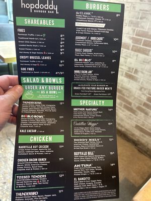 Menu photo 2 Hopdoddy Burger Bar Austin, TX
