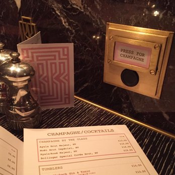 Bob Bob Ricard - Press for Champagne!! - British Near Me - Soho, XGL