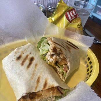 Dune Billies Beach Cafe - Beach Bum Wrap with Bacon - Bakeries Near Me - Michigan City, Indiana Dune Billies Beach Cafe - Beach Bum Wrap with Bacon - Bakeries Near Me - Michigan City, Indiana