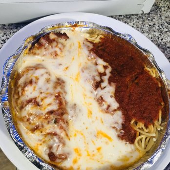 Tony's Pizzeria - Chicken parm with spaghetti. - Pizza Near Me - New York, New York