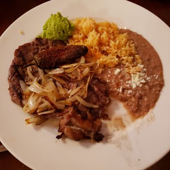 Fiesta Mexican Restaurant - Carne Asada plate. Steak was cooked perfectly and seasoned well. Good stuff! - Mexican Near Me - Jackson, Wyoming