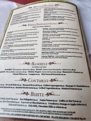 Menu photo 6 Manalu Italian Restaurant Frederick, MD