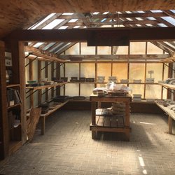 The Hidden Gardens - Bonsai pot house.