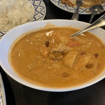 TomYumKung Thai Cafe - Massaman chicken curry - Thai Near Me - Carrollton, Texas