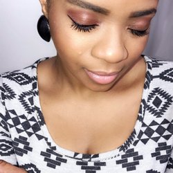 MAC - I was in love with the finished product. Christy at the MAC store did a fantastic job on my makeup.