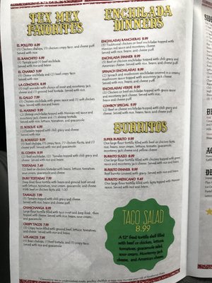 Menu photo 2 El Jimador Fairfield, TX