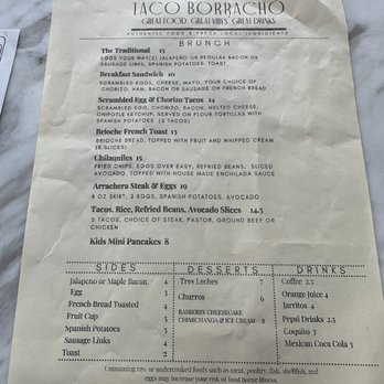 Taco Borracho - Brunch menu - Tacos Near Me - Grand Rapids, Michigan Taco Borracho - Brunch menu - Tacos Near Me - Grand Rapids, Michigan