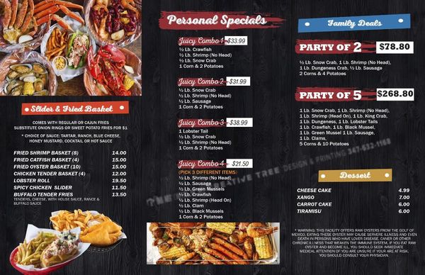 Menu photo 2 The Juicy Seafood Longmont, CO Menu photo 2 The Juicy Seafood Longmont, CO