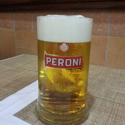 1 liter of draft Peroni. 1 liter of draft Peroni.