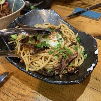 Orchard City Kitchen - Garlic noodles - New American Near Me - Campbell, California