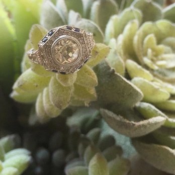 Weiss Jewelry - Our beautiful custom made ring, repurposed family gold and stones. - Jewelry Near Me - Los Angeles, California