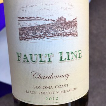 Black Knight Vineyards - a bottle of fault line chardonnay - Wineries Near Me Black Knight Vineyards - a bottle of fault line chardonnay - Wineries Near Me