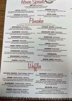 Menu photo 2 Original Pancake House Anaheim, CA Menu photo 2 Original Pancake House Anaheim, CA
