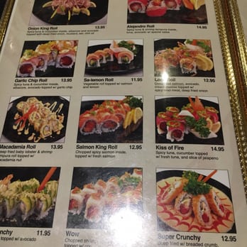 Yanagi Sushi - Some of the specialty rolls available. - Sushi Bars Near Me - Paso Robles, California Yanagi Sushi - Some of the specialty rolls available. - Sushi Bars Near Me - Paso Robles, California